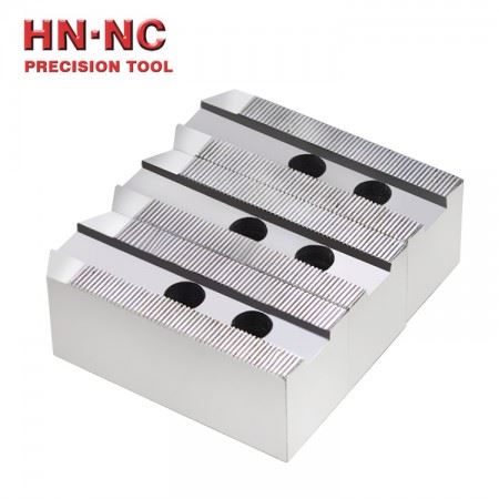 海纳数控车床加厚油压生爪加高液压软爪液压加高155mm生爪加高生爪6寸